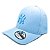 Boné NY Yankees New Era Aba Curva - Azul Claro - Imagem 1