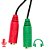 Cabo Headset para Fone, 2 P2 Fêmea para 1 P2 Macho - Imagem 3