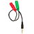 Cabo Headset para Fone, 2 P2 Fêmea para 1 P2 Macho - Imagem 2
