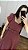 VESTIDO MIDI LISTRADO MARSALA - Imagem 4