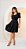 VESTIDO BRUNA  - PRETO - Imagem 1