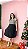 BLUSA LISTRADA FLOR - PRETO - Imagem 2