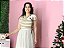 BLUSA LISTRADA FLOR - NUDE - Imagem 1