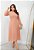 VESTIDO MIDI LUREX ROSE - Imagem 1
