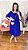 VESTIDO BELLA AZUL - Imagem 2