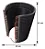 SERPENTINA COBRE PARA CONDENSADORA SPRINGER MIDEA BARRIL 18000 À 22000 BTUS - 38KCY18S5 - Imagem 2