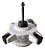 MOTOR VENTILADOR EVAPORADORA ELGIN 09 À 12.000 BTUS INVERTER ECO LIFE HXFE/QE - ZKFN-34-8-1 - Imagem 1