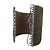 SERPENTINA COBRE PARA CONDENSADORA SPRINGER MIDEA BARRIL 12.000 BTUS - 38KCY12S5 - 45x47CM - Imagem 2