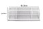 FILTRO DE AR ANTI-PÓ CH1 (52CM) CARRIER SPRINGER PISO TETO XPOWER ADMIRAL MODERNITÁ 24 À 36.000 BTUS - 13801136 - Imagem 2