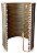 Serpentina Cobre Condensador 05301314P 9000 - 12000 BTUs Ar Condicionado Springer Carrier Midea - Imagem 1