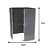 SERPENTINA BARRIL EM ALUMÍNIO SPLIT SPRINGER CARRIER MIDEA 36.000 BTUS - Imagem 2