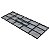 FILTRO DE AR EVAPORADORA  SPLIT ELGIN INVERTER 48 À 60.000 BTUS - PDFI - ARC194090003501 - Imagem 1
