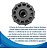 COXIN DA TURBINA EVAP. CARRIER PISO TETO 7-24K 202730100201 - Imagem 2