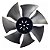 HÉLICE SPLIT PHILCO ORIGINAL 9.000 A 12.000 BTUS PRETO - Imagem 2
