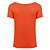 TShirt Gola V Linho Laranja Spritz - Imagem 2