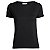 TShirt Essential Modal Preta Gola C - Imagem 1