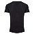 TShirt Essential Linho Preto Gola C - Imagem 2