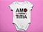 Body Infantil Amo Minha Titia - Imagem 1