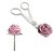 Kit Confeitaria Base E Tesoura Para Flores Rosas De Chantily - Imagem 1