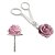 Kit Confeitaria Base E Tesoura Para Flores Rosas De Chantily - Imagem 2