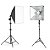 Kit Soft Box Profissional C/ 2 Unidades 50x70 Suporte E-27 S/Lampada - Imagem 7