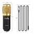 kit Microfone BM-800 Waver + Suporte Articulado + Pop Filter + Adaptador USB 7.1 - Preto C/Dourado - Imagem 9