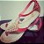 Sandalia coral com strass - Imagem 1