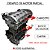 Motor parcial GM Onix LT 1.4 8v flex 2016 - Imagem 2