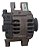 Alternador Gm Corsa Classic 1.0 10/11 60a S/ar E Dh Original - Imagem 2