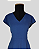 Vestido Azul Evasê Tamanho M - Imagem 2