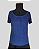 Blusa ciganinha azul marinho com bolinhas P/M - Imagem 3