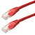 Patch Cord Cftv 2,5 M Cat 5 Rj45/rj45 Pvc Vermelho - Imagem 2