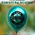 50 Balões  Latéx Verdes Metálilizado Personalizados Tema da sua Festa - Imagem 1