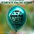 50 Balões  Latéx Verdes Metálilizado Personalizados Tema da sua Festa - Imagem 3
