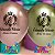 100 Balões Látex Metalizado Personalizados 15 ANOS - Imagem 2