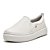 Tenis Feminino Via Marte Slipon Flatform Off White - Imagem 2