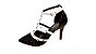 sandalia social sapatino preto e branco com spikes - 026202-pto - Imagem 1