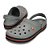 Sandalia Crocs Crocband Clog Light Grey Navy - Imagem 3
