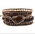 05 pulseiras de pedra estilo Boho 5 voltas - Imagem 2