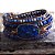 05 pulseiras de pedra estilo Boho 5 voltas - Imagem 4