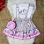 Vestido Infantil Unicórnio Festa - Completo com Laço Simples - Imagem 2