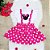 Vestido Infantil Minnie Rosa  Festa - Jardineira + Blusinha - Imagem 1