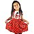Vestido Lady Bug Infantil Festa - Jardineira + Blusinha - Imagem 1