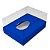 Caixa Páscoa para Ovo de Colher - 3 em 1 - 250 g./ 350 g./ 500 g. - Azul Royal - Tam. 21x15x9,5 cm. - Imagem 2