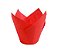 Tulipas Forneáveis p/ Cupcake - Vermelha - Pacote c/ 25 unid. - R$ 0,53 unitário - Imagem 1