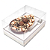 Caixa Páscoa para Ovo de Colher - 3 em 1 - 250 g. / 350 g. / 500 g. - Diversas Cores e Estampas - 21x15x9,5 cm - Imagem 5