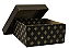 Caixa para Bolo 26x26x12 Sulformas | Marrom Fiori N° 5  - (01 unidade) - Imagem 1