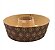 Forma Forneável | Torta Suíça 250g 134x50 | Papel Kraft Decorado - (01 unidade) - Imagem 1