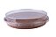 10 Embalagens Forneável Pie Torta 22x2,5 Marrom com tampa - Imagem 1