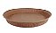 10 Embalagem Forneável Pie Torta 22x2,5 Marrom - Imagem 1